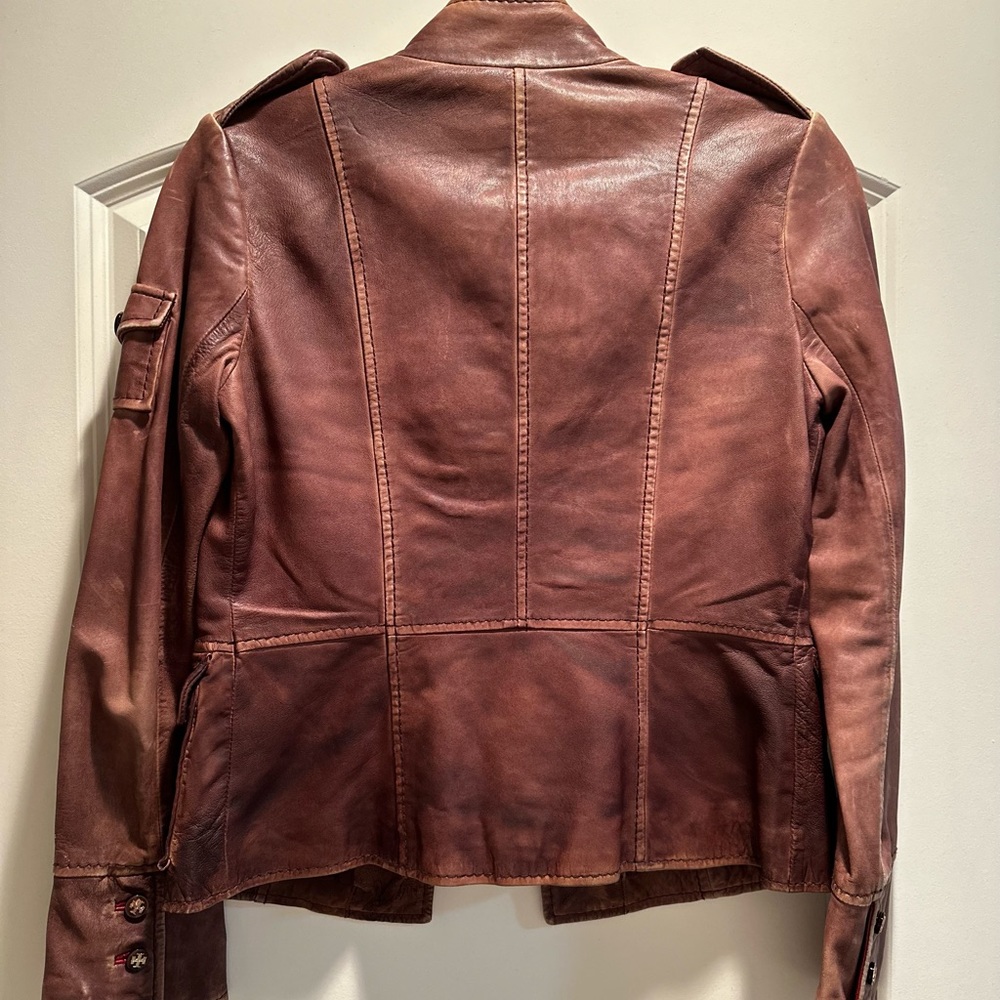 COPY - Tory Burch women’s leather jacket - Picture 3 of 3